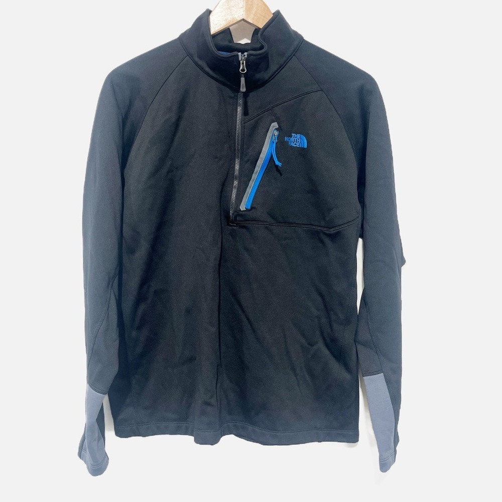 The North Face Men's Canyonlands 1/2 - Zip Pullover Jacket Top Black Size XL